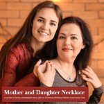 Sterling Silver Mom & Grandma Necklace Gift