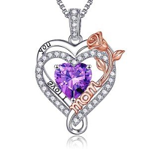 Heart Necklace - Perfect Valentine's Gift for Mom