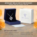 Sterling Silver Mom & Grandma Necklace Gift