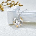 Sterling Silver Mother Pendant Necklace Gift Set