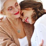 Personalized Sterling Silver Birthstone Necklace for Moms