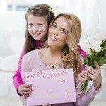 Heart Birthstone Necklace in Sterling Silver for Moms