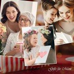 Heart Birthstone Necklace in Sterling Silver for Moms