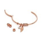 Personalized “Linda” Open Bangle Bracelet for Her