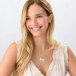 Personalized Baby Feet Charms Necklace for Mom