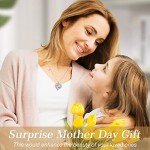 Heart Peridot Mom Necklace - Perfect Gift for Her