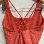 Calia Women's Scoop Neck Bodysuit in Coral