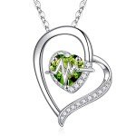 Nurse Appreciation Jewelry: August Birthstone Necklace