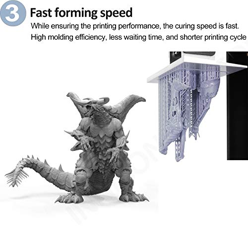 INNICON 1kg Flexible Water Washable 3D Printer Resin