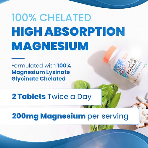 High Absorption Magnesium Glycinate 240 Count