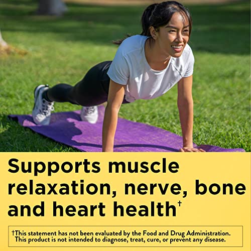 Nature Made Magnesium Muscle Support 250 mg, 200 Tablets