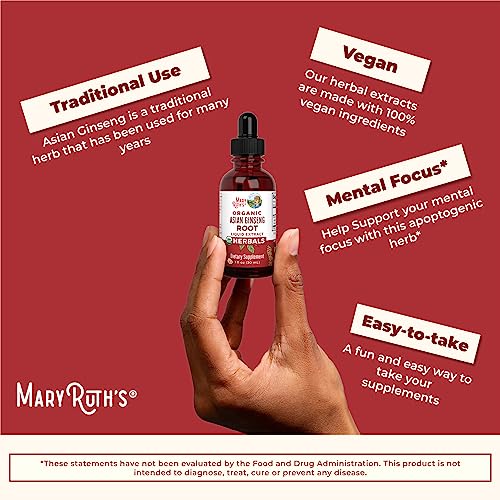Asian Ginseng Supplement for Vitality and Focus