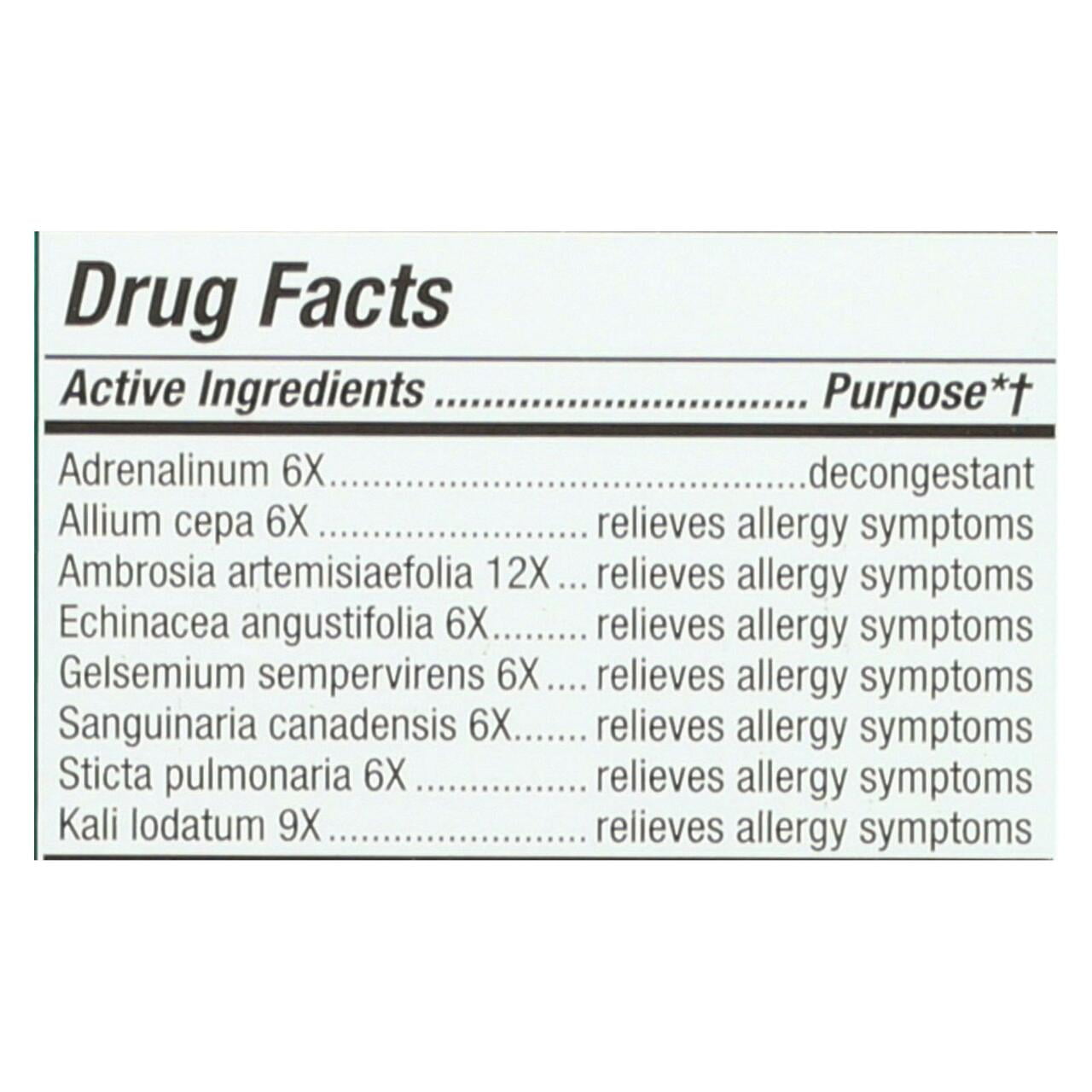 Fast-Acting Homeopathic Allergy Relief Nasal Spray