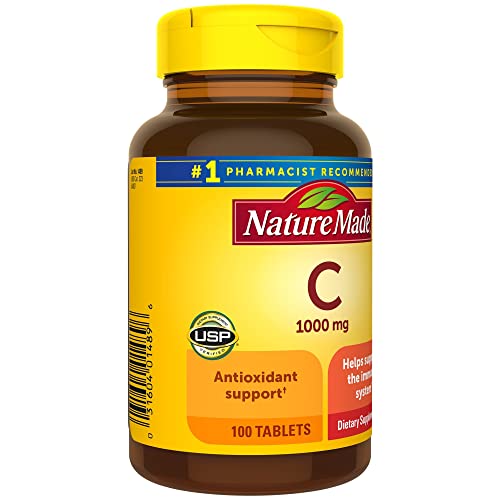 Nature Made 1000mg Vitamin C, 100 Tablets