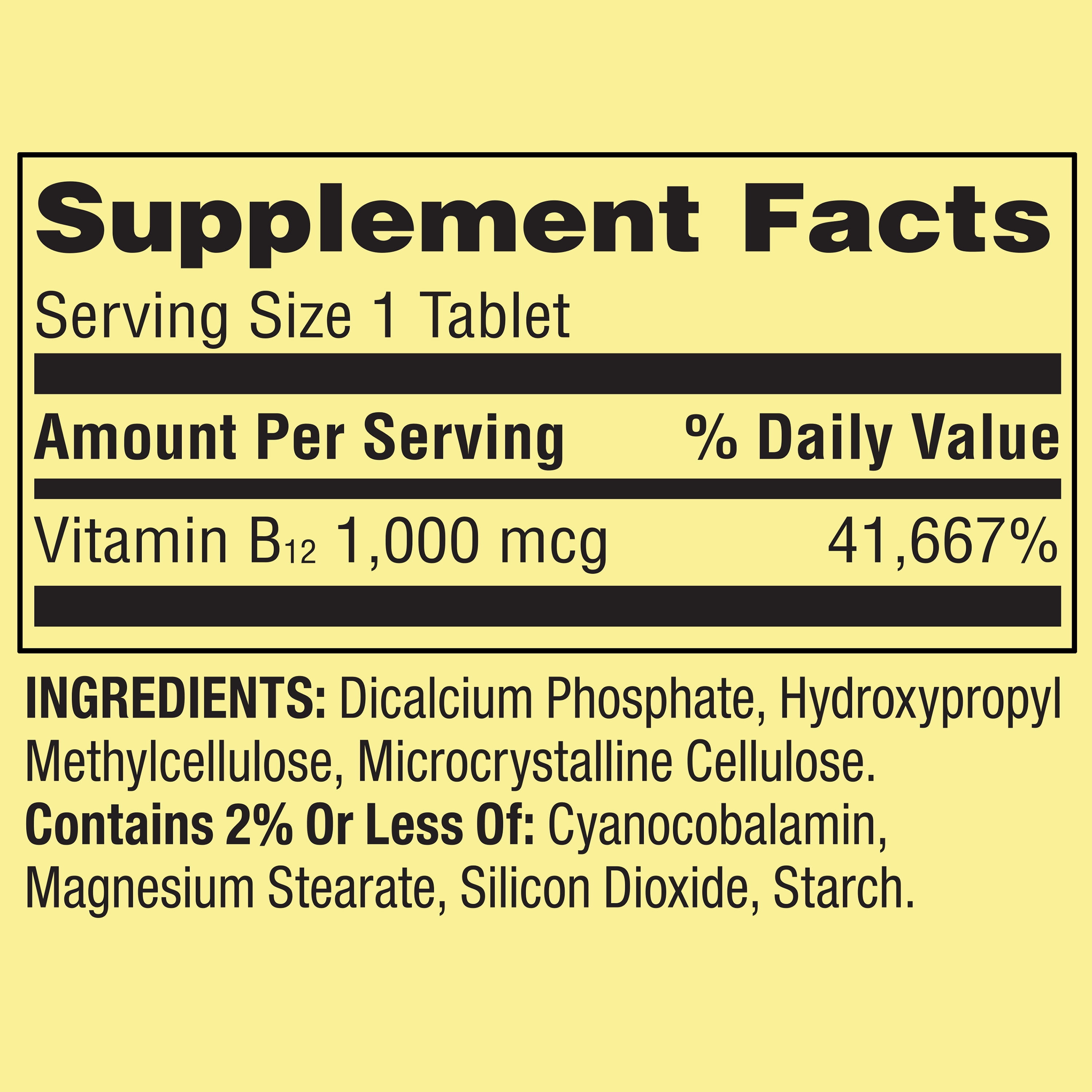 Timed-Release B12 Supplement - 60 Tablets