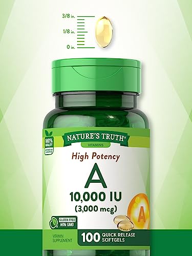 Nature's Truth Vitamin A Softgels - 100ct
