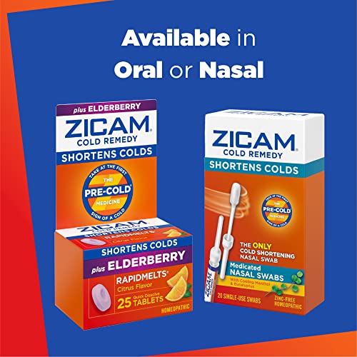 Zicam Zinc Cold Remedy RapidMelts Cherry 25ct