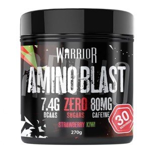 Warrior Amino Blast BCAA Powder - Strawberry Kiwi 270g