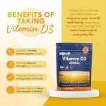 Zipvit 4000 IU Vitamin D3 Tablets - 360 Count
