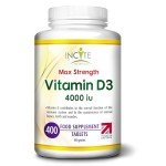 High Strength Vitamin D3 - 400 Vegetarian Tablets