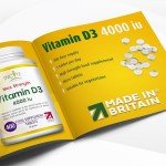 High Strength Vitamin D3 - 400 Vegetarian Tablets