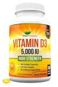 Maximum Strength Vitamin D3 4,000 IU Softgels