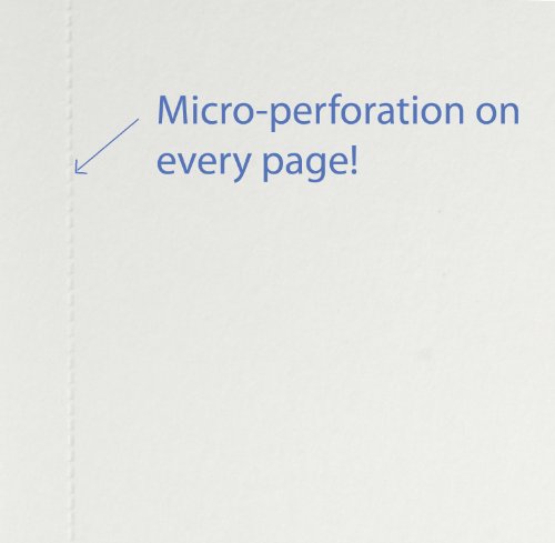 Large Premium Black Sketchbook - Micro-Perforated