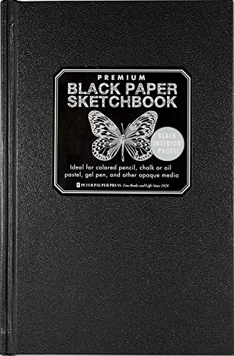 Black Sketchbook (5-1/4'' x 8-1/2'')
