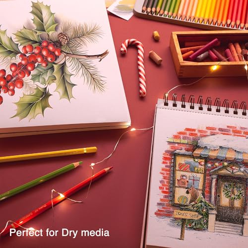 Premium Sketch Book Set - 9x12", Spiral Bound