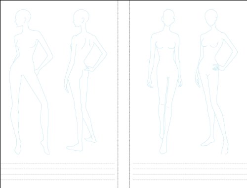 Figure Templates Fashion Sketchpad