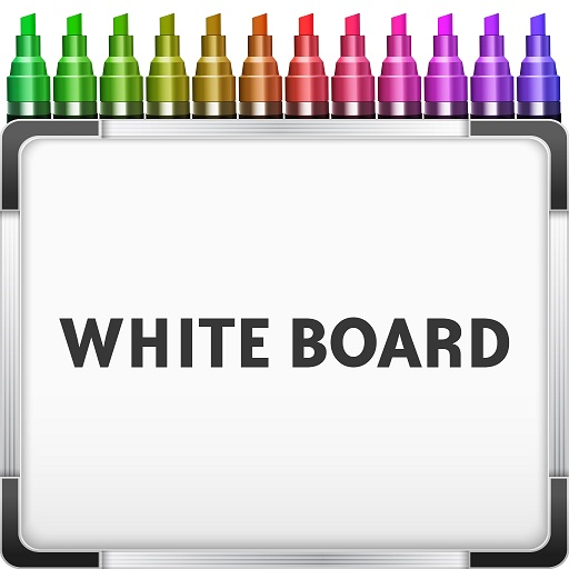 Whiteboard Sketchbook for Draw and Paint