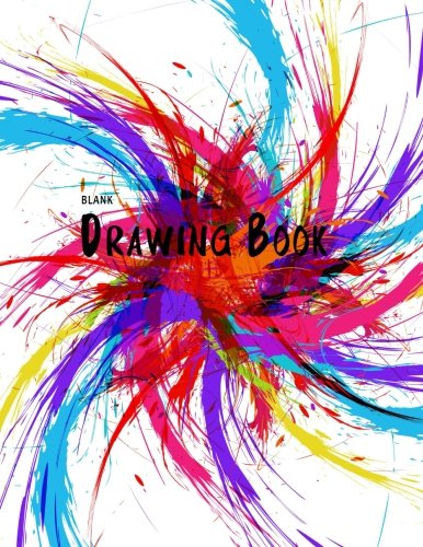 Large Blank Sketchbook: 150 Pages, White Paper