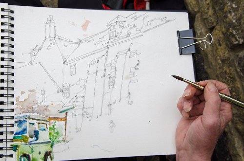 Charles Reid's Watercolour Sketchbook Tutorial