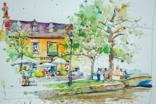 Charles Reid's Watercolour Sketchbook Tutorial