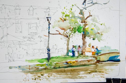 Charles Reid's Watercolour Sketchbook Tutorial