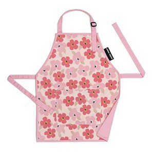 Urban Infant Toddler Helper Apron - Poppies Design