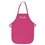 Personalized Kids' Embroidered Name Apron - Cute!