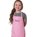 Personalized Kids' Embroidered Name Apron - Cute!