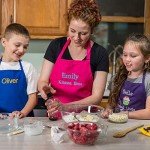 Personalized Kids' Embroidered Name Apron - Cute!
