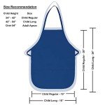 Personalized Kids' Embroidered Name Apron - Cute!