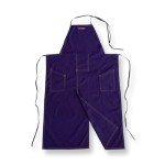 Claypron Deep Purple Apron for Artists and Gardeners