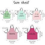 Personalized Pink Kids Cooking Apron & Chef Hat