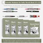 SuFly Sketchbook Pack - 5.5 X 8.5, 200 Sheets