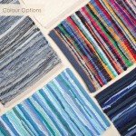 Ivory Eco-Friendly Cotton Chindi Placemats - Set of 6