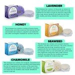 Organic Shampoo and Conditioner Bars - 4 Pack