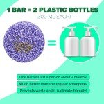 Organic Shampoo and Conditioner Bars - 4 Pack