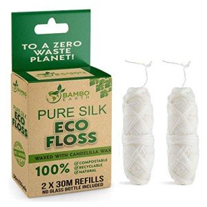 Biodegradable Mint Dental Floss - Eco-Friendly Duo