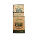 Eco-Friendly Mint Dental Floss Picks - 200 Pack