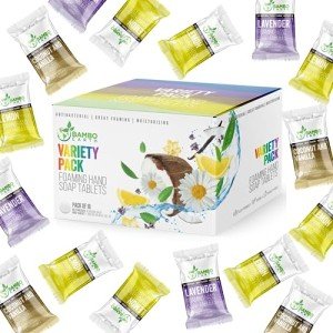 18 Pack Eco-Friendly Foaming Hand Soap Tablets