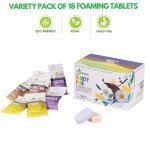18 Pack Eco-Friendly Foaming Hand Soap Tablets